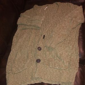 Awesome Free People cardigan sweater xl